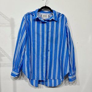 Scotch & Soda Blue Stripe Shirt